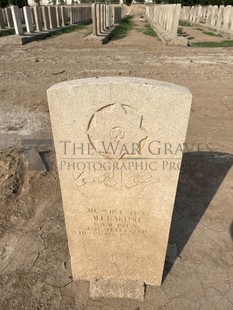 BAGHDAD (NORTH GATE) WAR CEMETERY - ALI BAKHSH, 